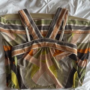 BCBGMaxAzria Multicolor Striped Camisole